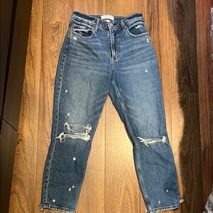 Abercrombie & Fitch Dark Blue Denim Jeans